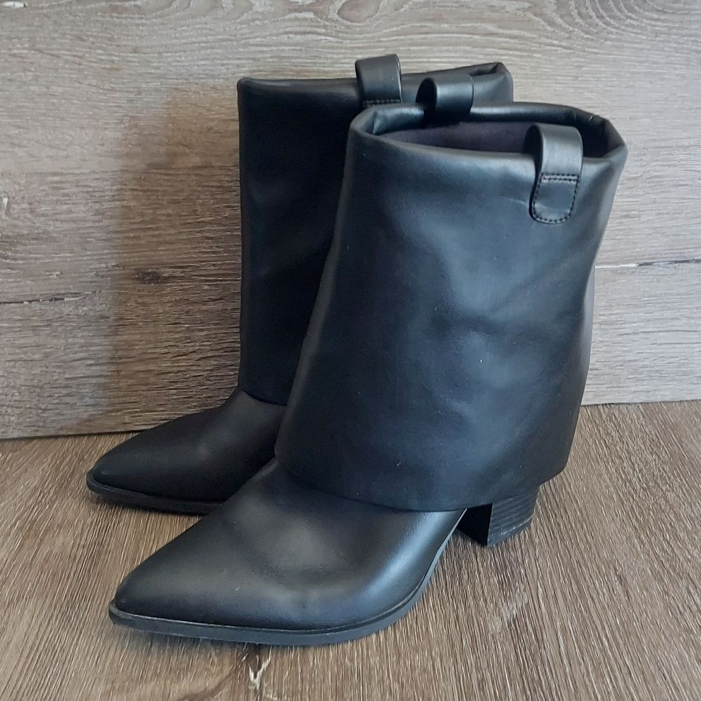 STEVE MADDEN Liddy Block Heel Bootie In Black Siz… - image 4